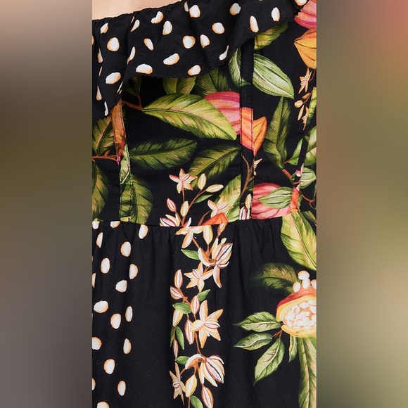 Farm Rio cocoa paradise mini dress - Picture 5 of 7